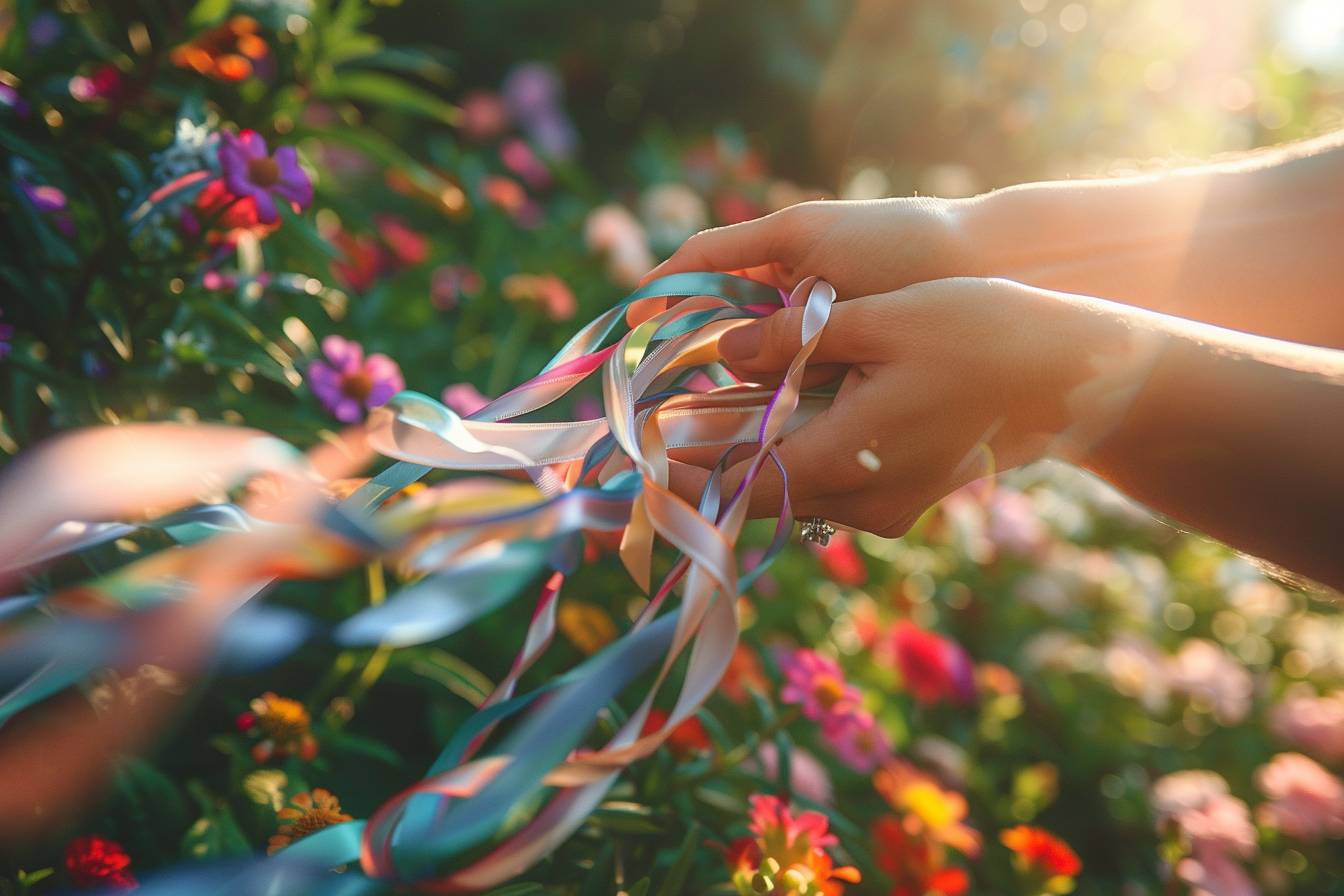 Comment le rituel des rubans peut-il symboliser l’union ? Comment le rituel des rubans peut-il symboliser l’union ?