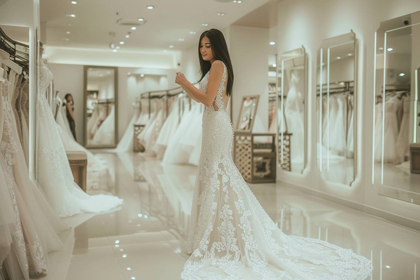 Quels sites en ligne permettent de trouver des robes de mariée à prix doux ?